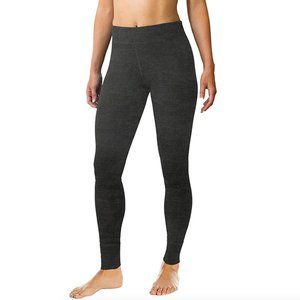 Woolx • Grey 100% Merino Wool Cuffed Leggings Base Layer Women's Size Small